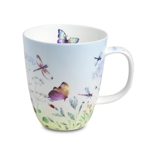 Mega taza "Papillon" 0,5l. Fine Bone China