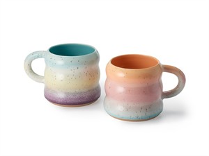 Taza "Merit" 0,3l. cerámica esmaltada (2 colores)