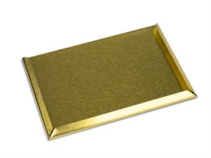 Marco para etiquetas color ORO o PLATA
