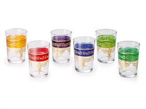 Set de vasos de té "Dina" 0,12l. (surtido de 6 colores)