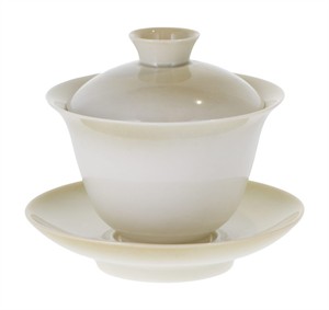 Gaiwan "Minho" 0,15l. porcelana (esmalte ceniza vegetal)